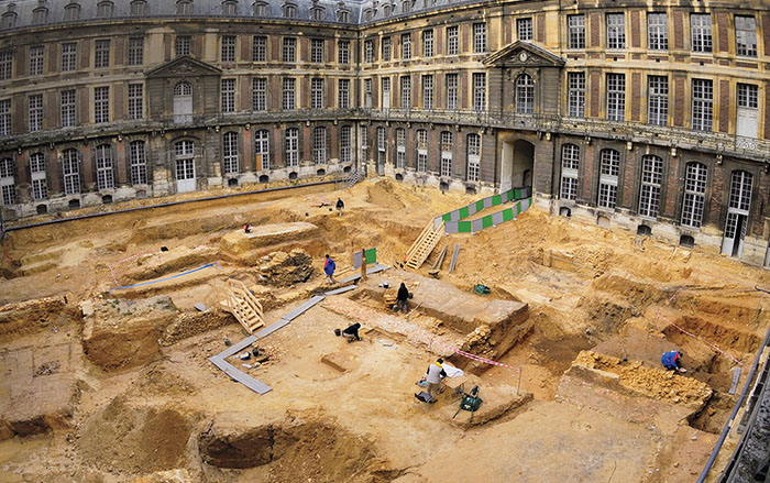 King Louis XIII's jeu de paume court at the Palace of Versailles