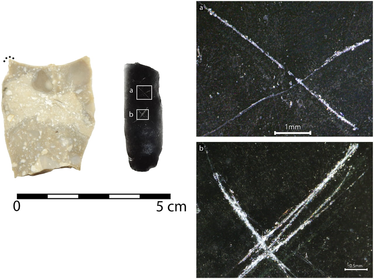 9,000-year-old obsidian arrowheads in Turkey bear mysterious marks with no known meaning