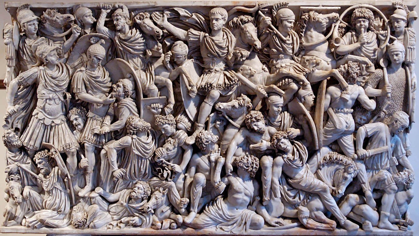 roman legion army military sarcophagus