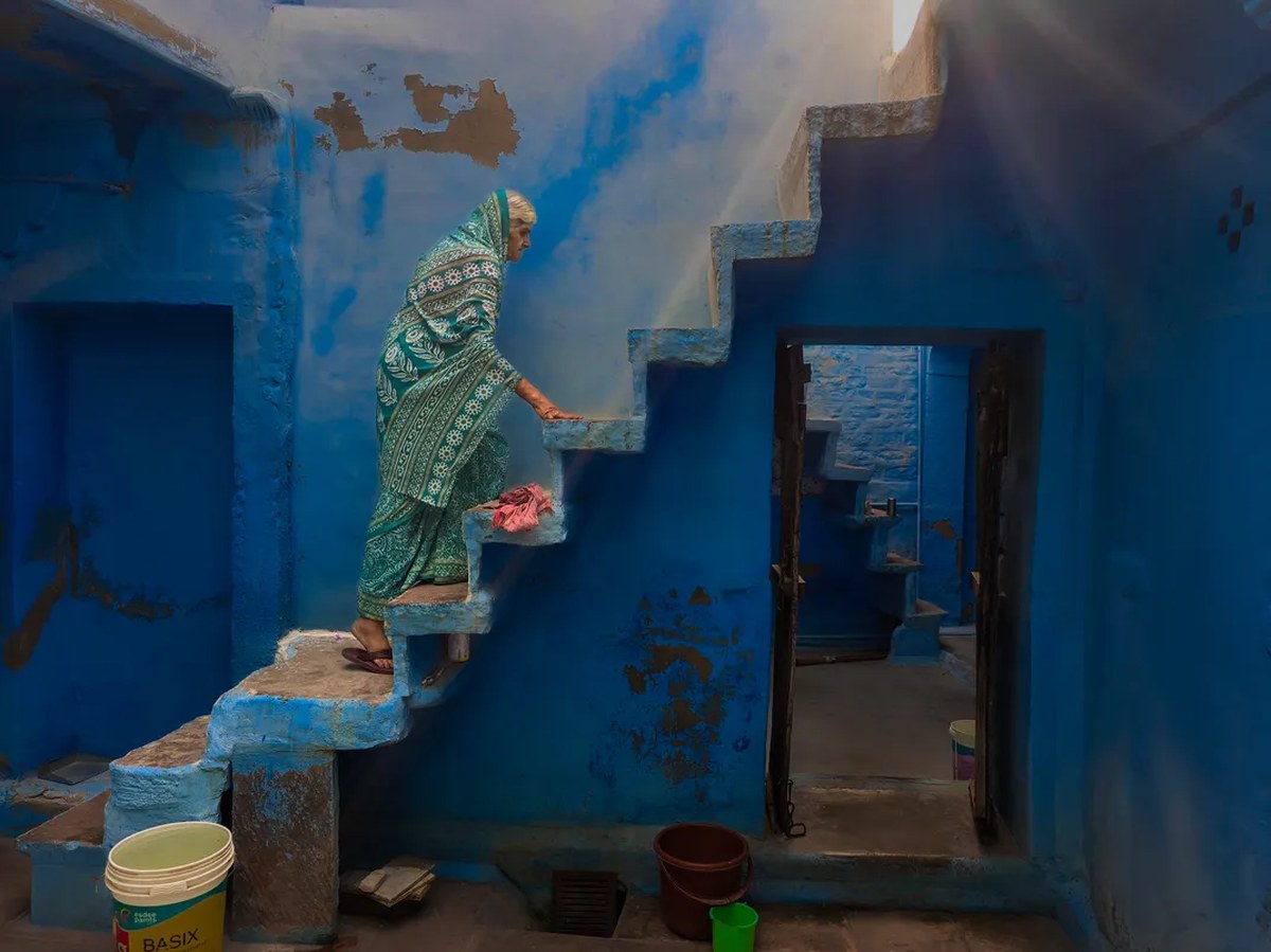 Blue Stairs