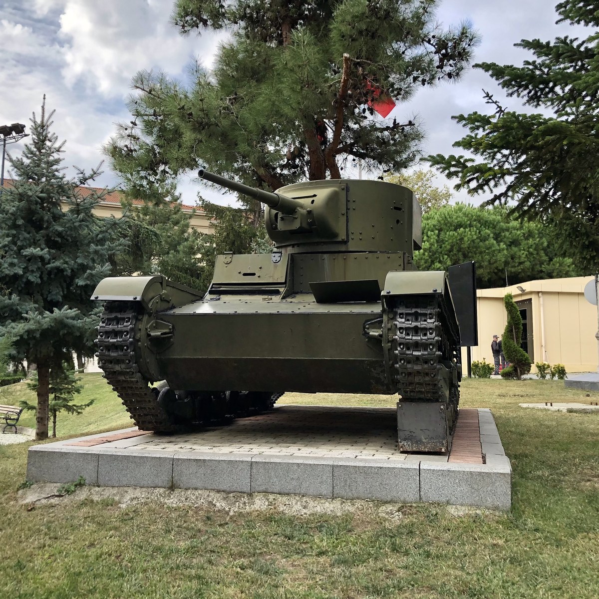 Harbiye Askeri Müzesi T-26 Zırhlı Muharebe Tankı