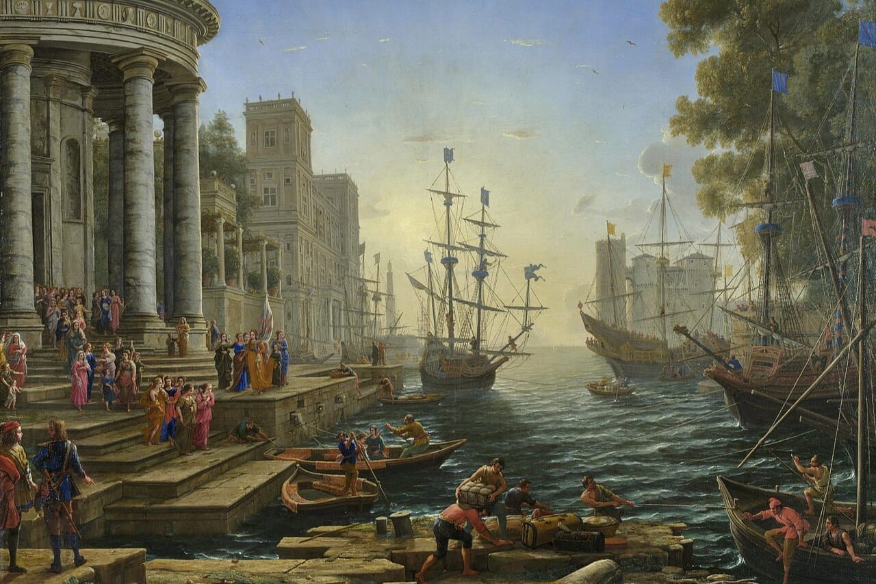 Ancient harbors were far larger than their surviving walls suggest