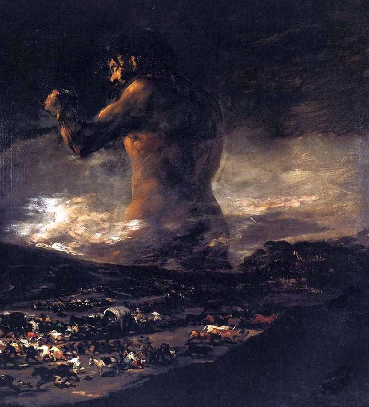giant goya painting