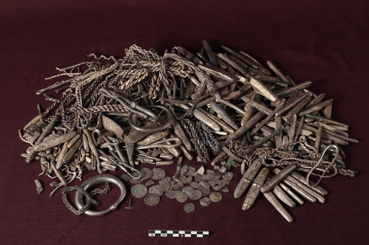 18.5-kilogram Viking silver hoard found in Denmark is the largest ever discovered