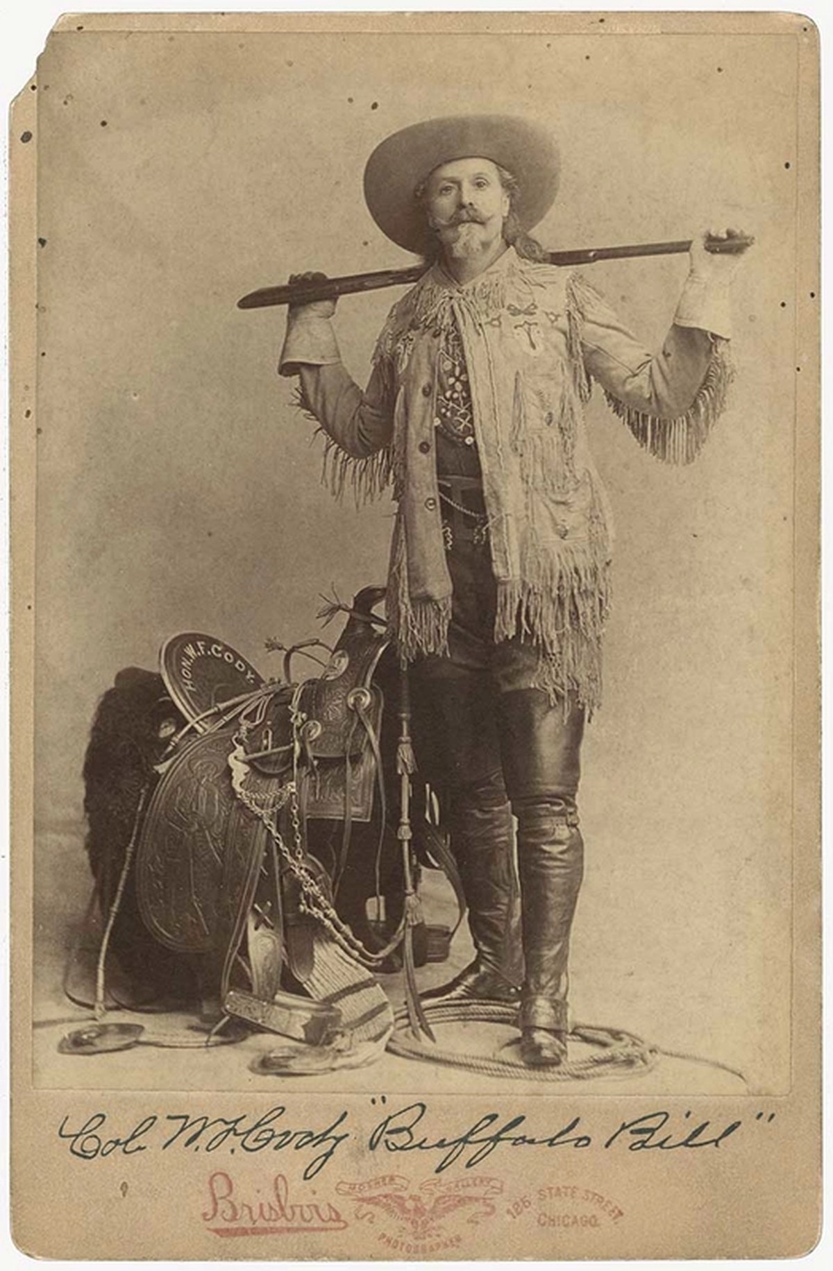 studio portrait buffalo bill