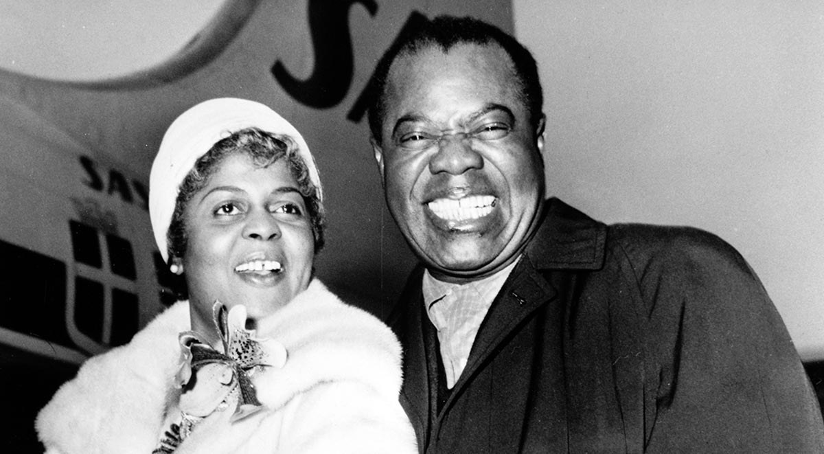 lucille wilson and louis armstrong
