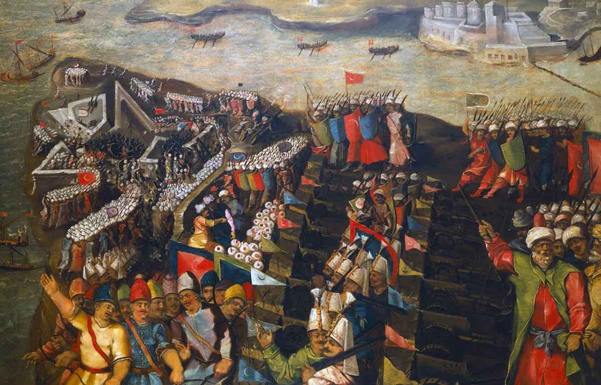 siege malta capture st elmo