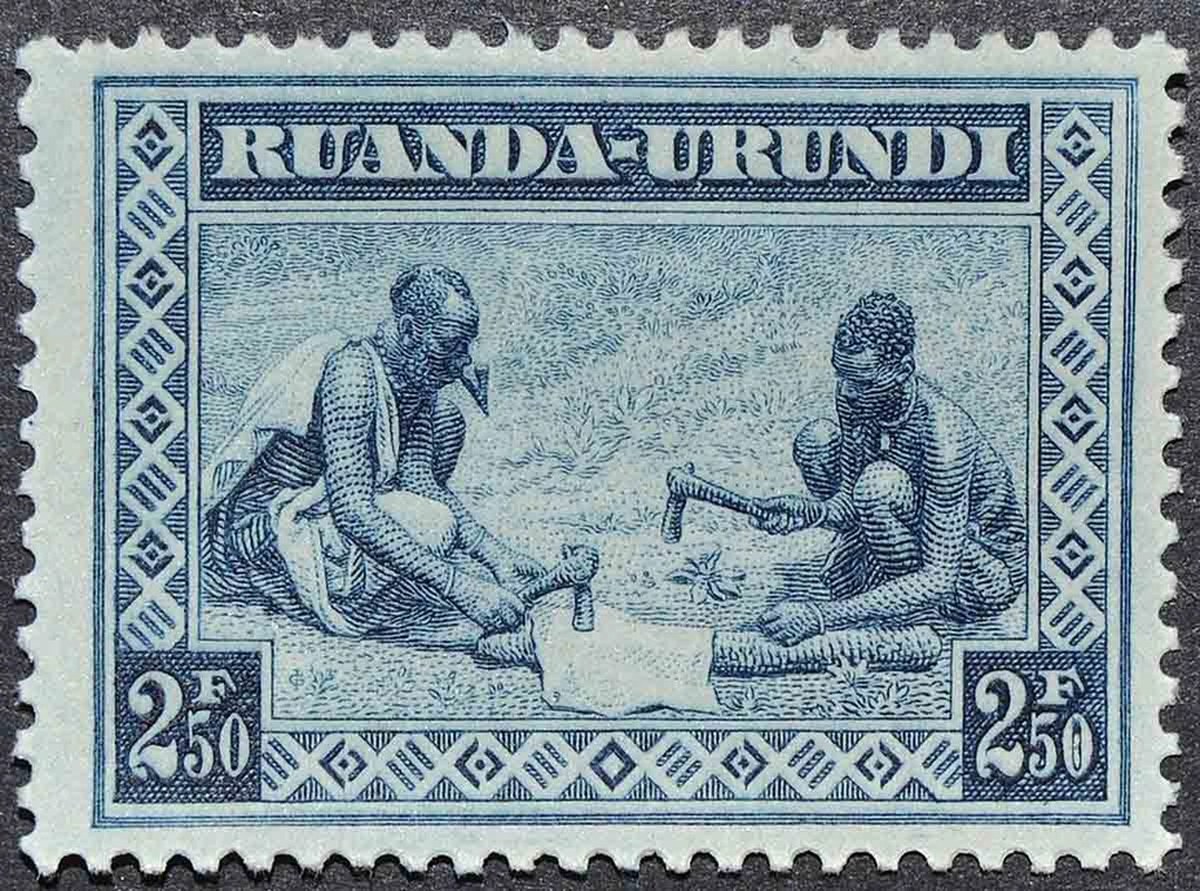 burundi stamp 1931