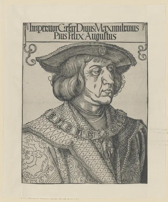 Bildnis des Kaisers Maximilian I. - Albrecht Dürer
