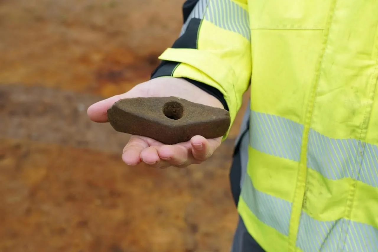 2,500-year-old defense line found along an ancient road suggests unknown conflicts in Denmark