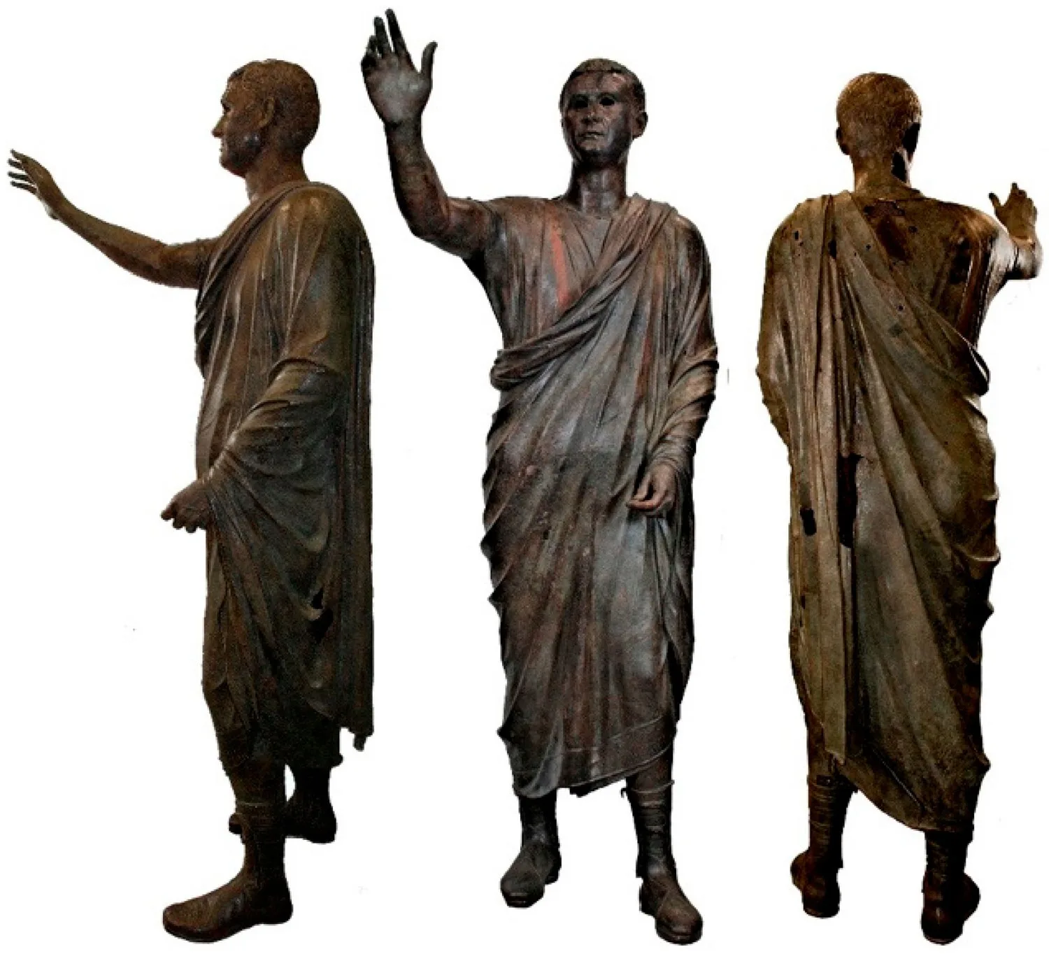 Study Suggests Etruscan Statue’s Black Coating May Be Original