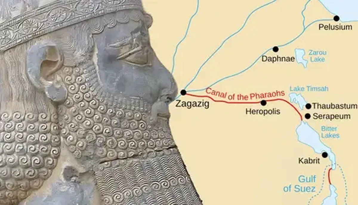 Büyük Darius Antik Suez Kanalı'nı Nasıl İnşa Etti