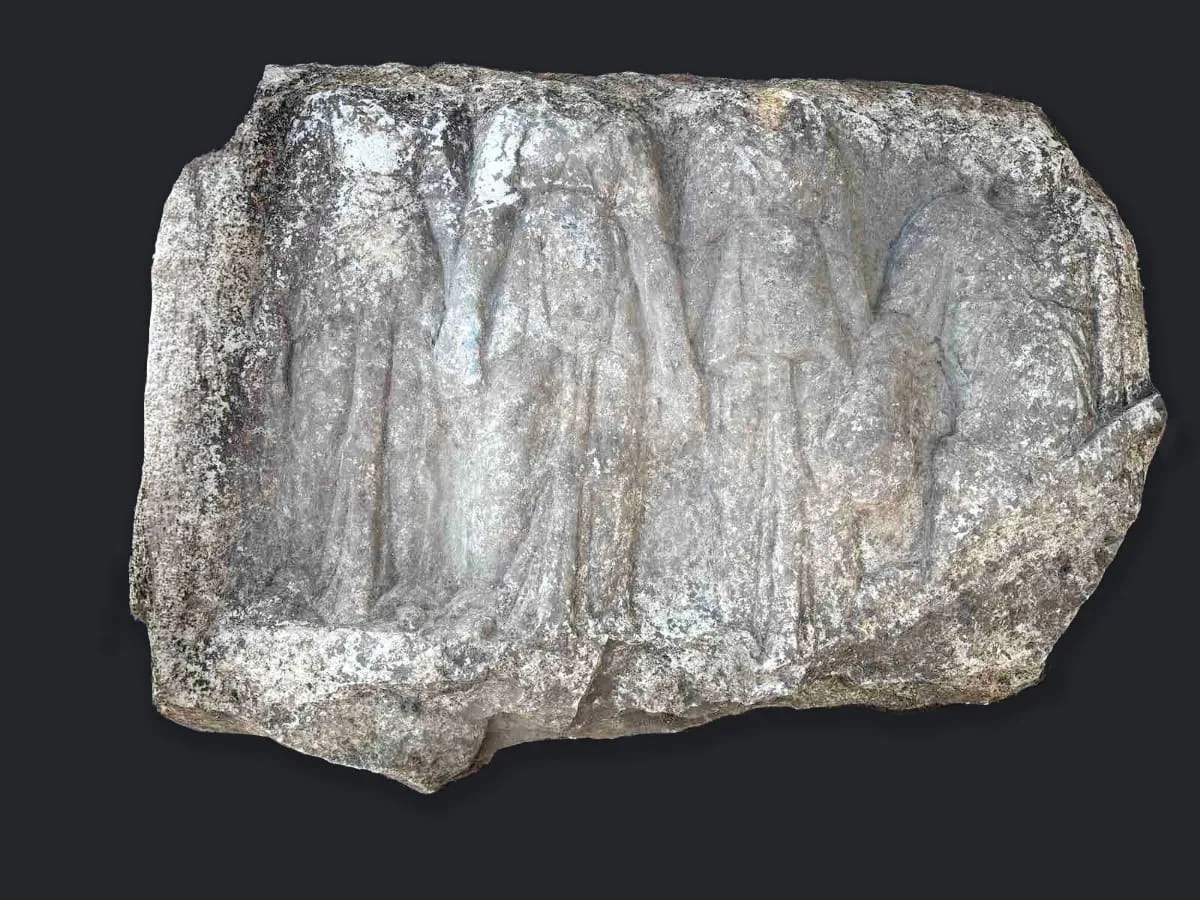 Rare relief of Cybele and three nymphs points to a Thracian pagan shrine in Bulgaria