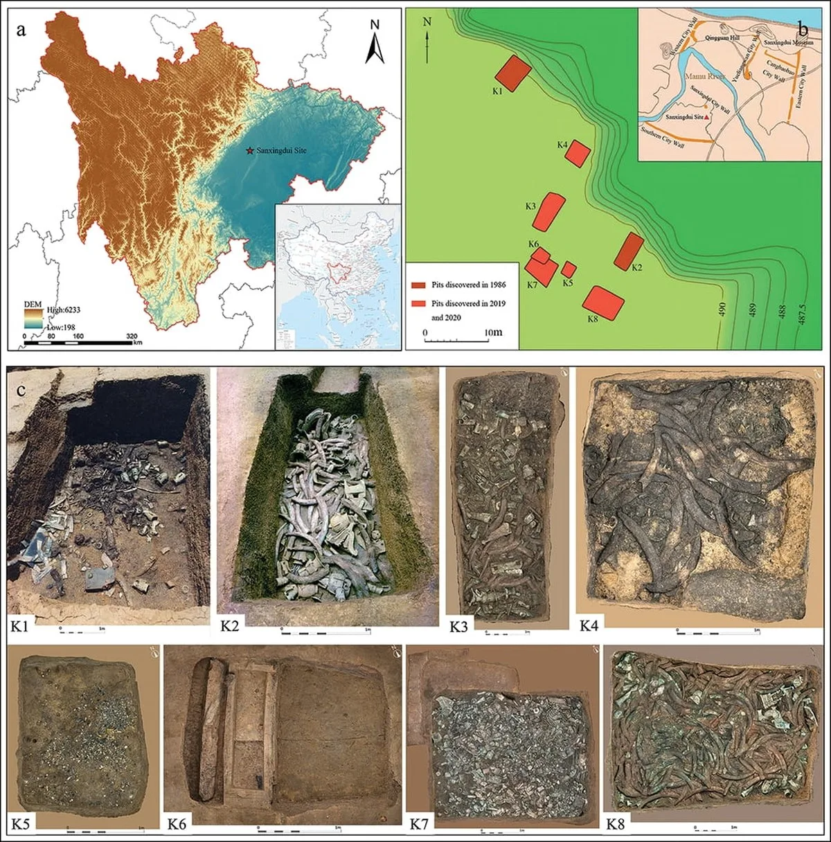 Silk wrapped sacred bronzes at Sanxingdui 3,000 years ago, study finds