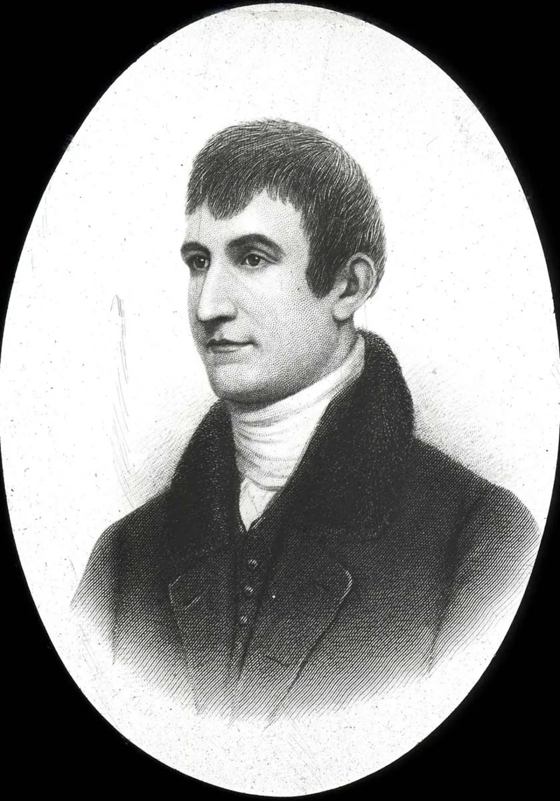 meriwether lewis black white portrait