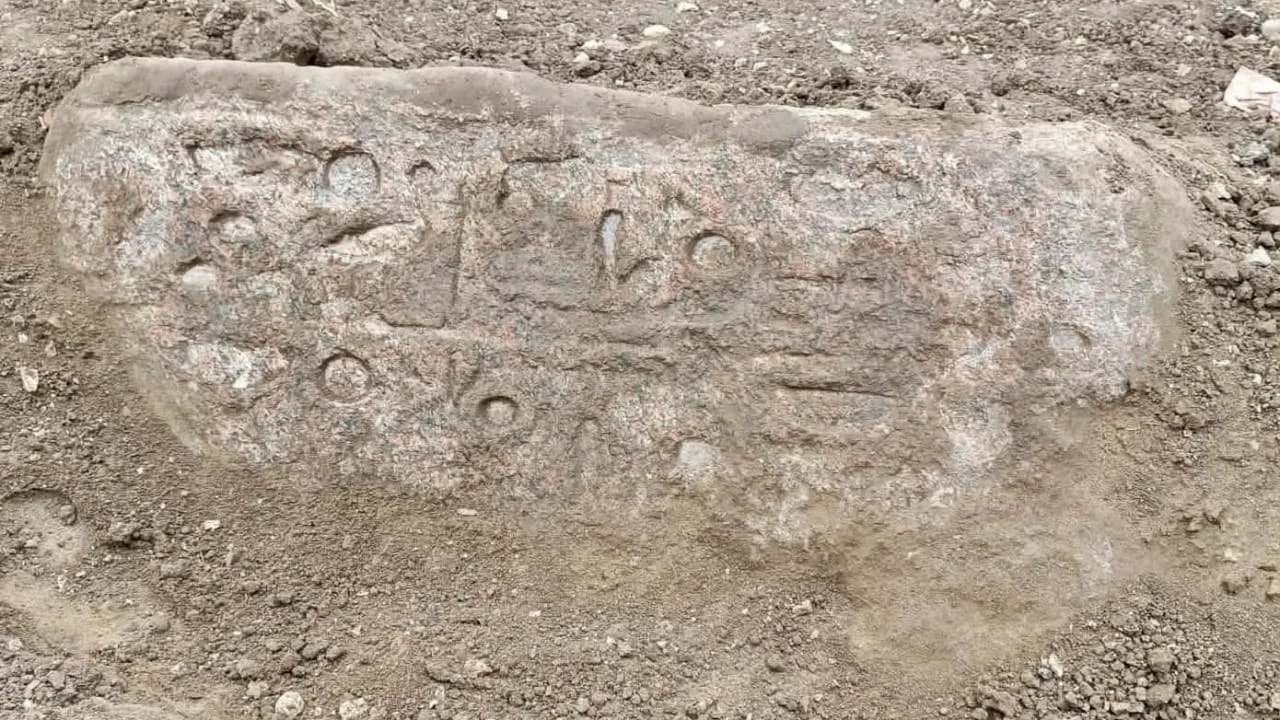 Giant Ramesses II statues found in Behbeit El-Hagar after a villager reports a carved stone block