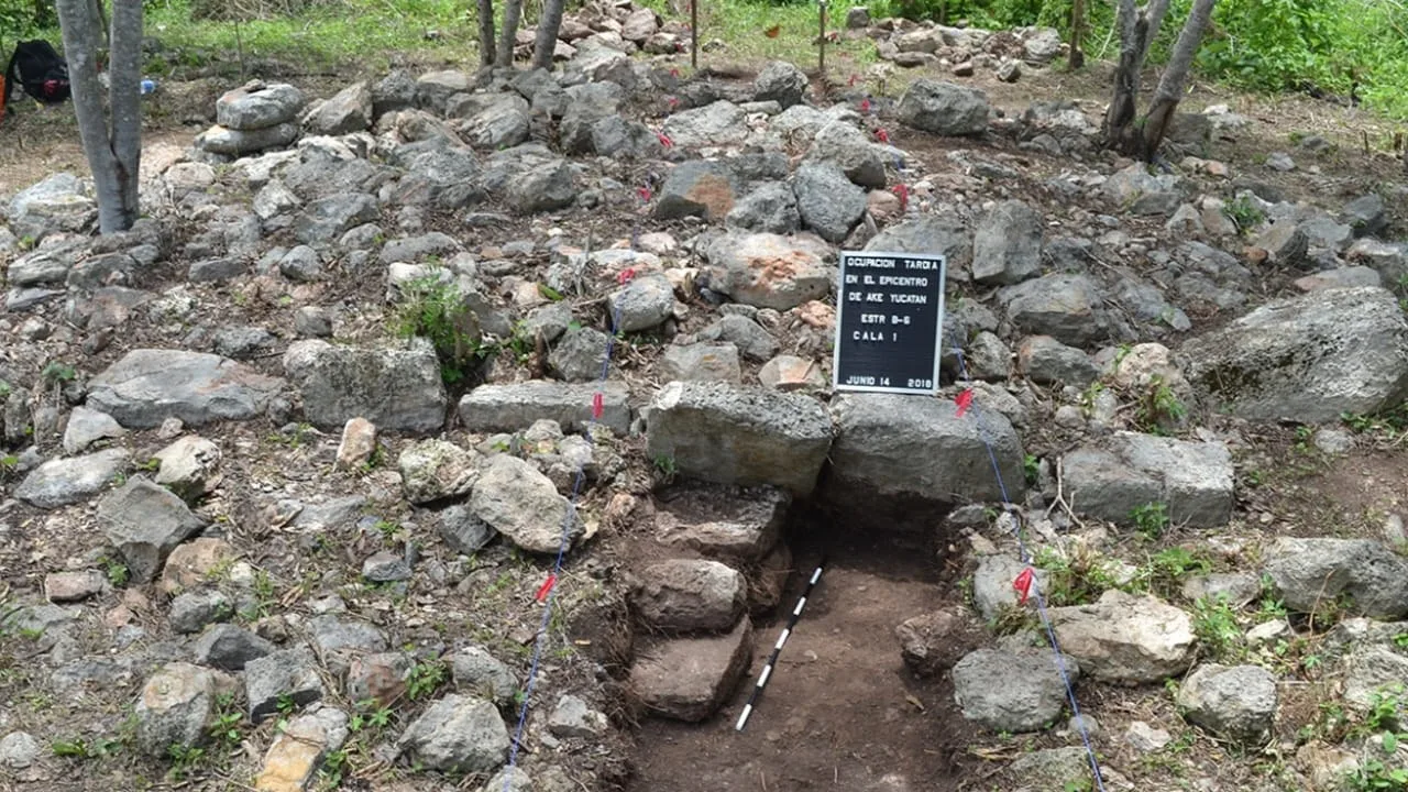 Ruined Maya city was never empty: families lived among its fallen buildings for 450 years