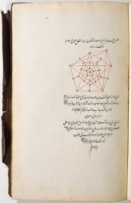 Colophon (recto), folio 132 from a Manuscript of — 1710 Dönemi Türk Sanat Mirası