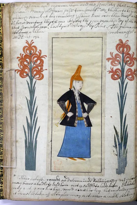 Folio 59v. Album leaf with painting in opaque — 1618 Dönemi Türk Sanat Mirası