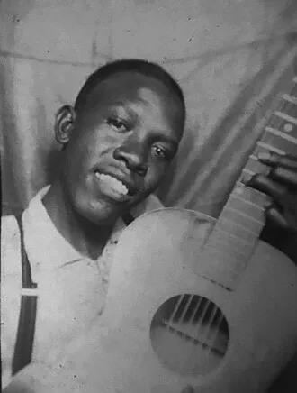 Robert Johnson self-portrait original photograph (cropped)